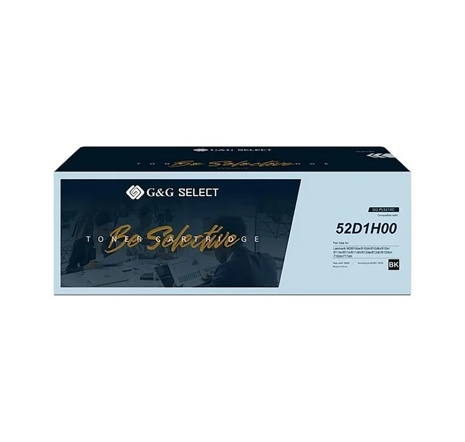 Image 747994_ALTMORE2.jpg, Product 747-994 / Price $157.75, G&G Select Compatible Toner Cartridge Replacement for Lexmark (52D1H00, black) from G&G on TSC.ca's Electronics department