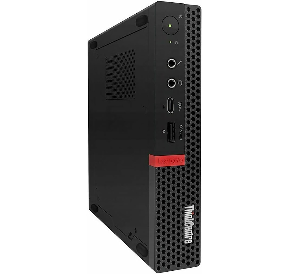 Image 748022_ALTMORE1.jpg, Product 748-022 / Price $384.99, Lenovo ThinkCentre M710Q Tiny i5-6500T (refurbished) from Lenovo on TSC.ca's Electronics department