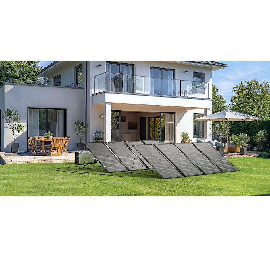 Image 748034_ALTMORE4.jpg, Product 748-034 / Price $949.00, EcoFlow Rigid 125W Solar Panel (4-pack) from Ecoflow on TSC.ca's Electronics department