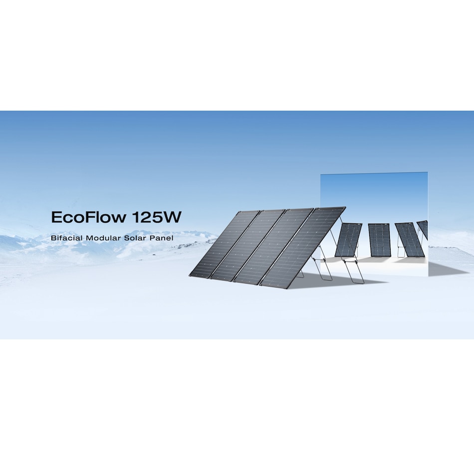 Image 748034_ALTMORE5.jpg, Product 748-034 / Price $949.00, EcoFlow Rigid 125W Solar Panel (4-pack) from Ecoflow on TSC.ca's Electronics department