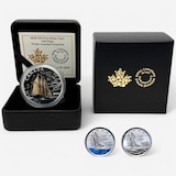 2025 $15 Three-Masted Schooner Tall Ships Pure Silver Coin