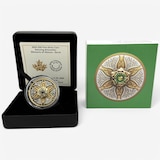 2025 $20 Dancing Ammolite Fine Silver Coin - Genuine Canadian Ammolite