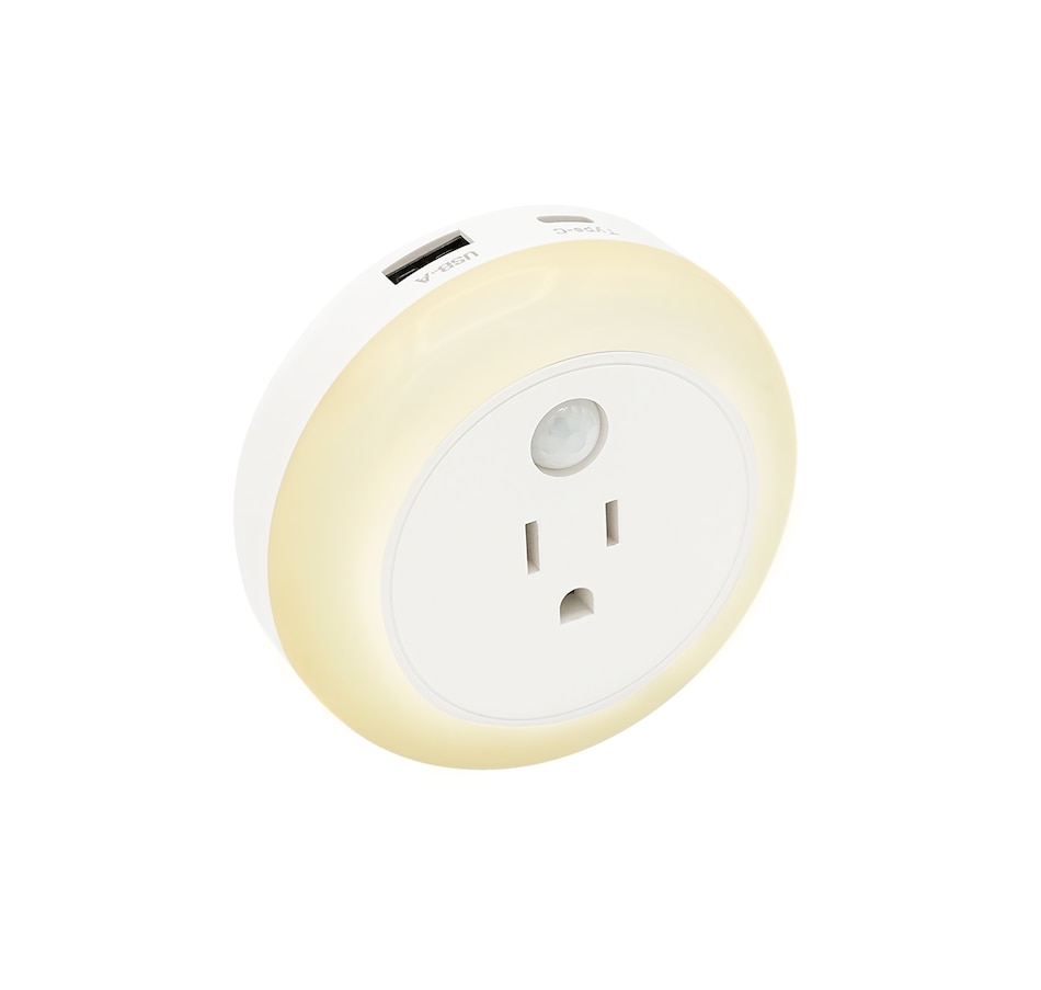 Image 748100.jpg, Product 748-100 / Price $19.99, Amaze Extension Port Motion Detection Night Light from Amaze on TSC.ca's Home & Garden department