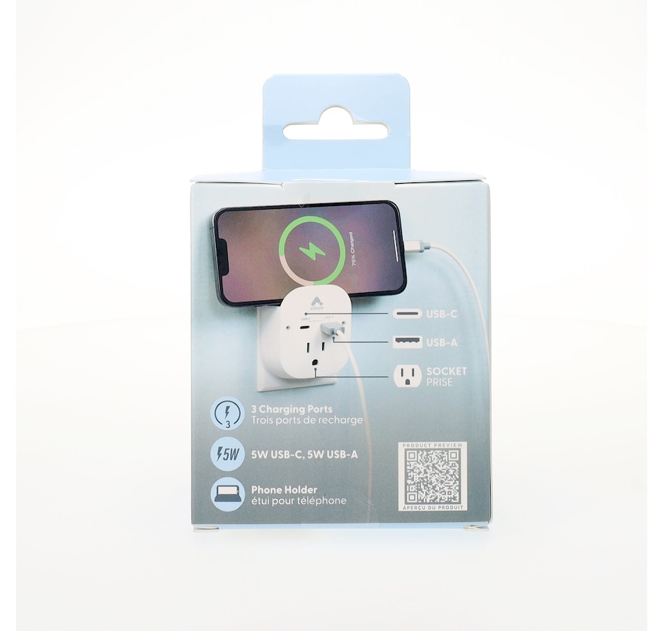 Image 748101_ALTMORE3.jpg, Product 748-101 / Price $19.99, Amaze Extension Port Phone Charging Stand from Amaze on TSC.ca's Electronics department