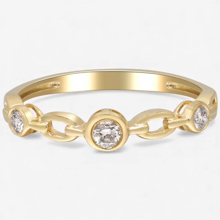 Image 748147.jpg, Product 748-147 / Price $999.99, 14K Yellow Gold 0.16 ctw Diamond Ring from Diamond Show on TSC.ca's Jewellery department