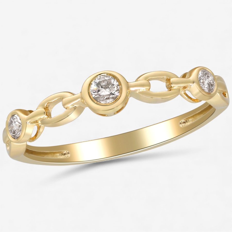 Image 748147_ALTMORE3.jpg, Product 748-147 / Price $999.99, 14K Yellow Gold 0.16 ctw Diamond Ring from Diamond Show on TSC.ca's Jewellery department