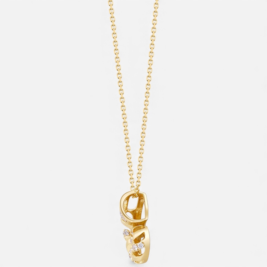 Image 748148_ALTMORE1.jpg, Product 748-148 / Price $1,399.99, 14K Yellow Gold 0.13ctw Diamond Seashell Pendant with Chain from Diamond Show on TSC.ca's Jewellery department