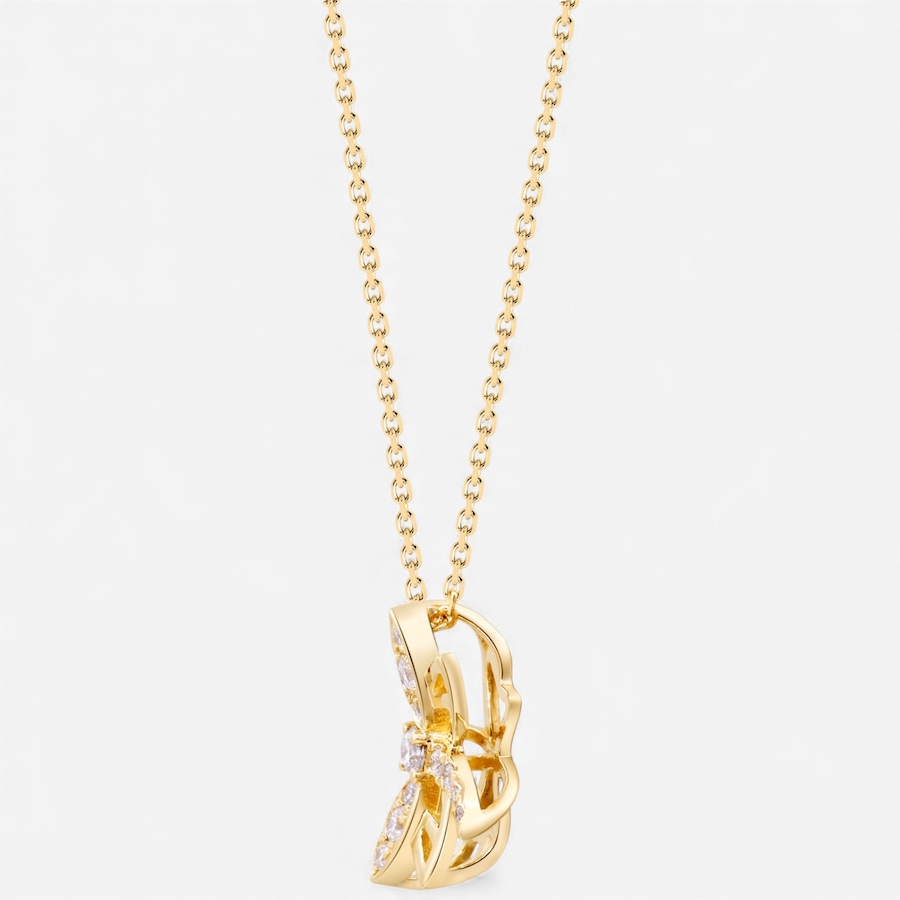 Image 748149_ALTMORE1.jpg, Product 748-149 / Price $1,399.99, 14K Yellow Gold 0.17 ctw Diamond Dragonfly Pendant with Chain from Diamond Show on TSC.ca's Jewellery department