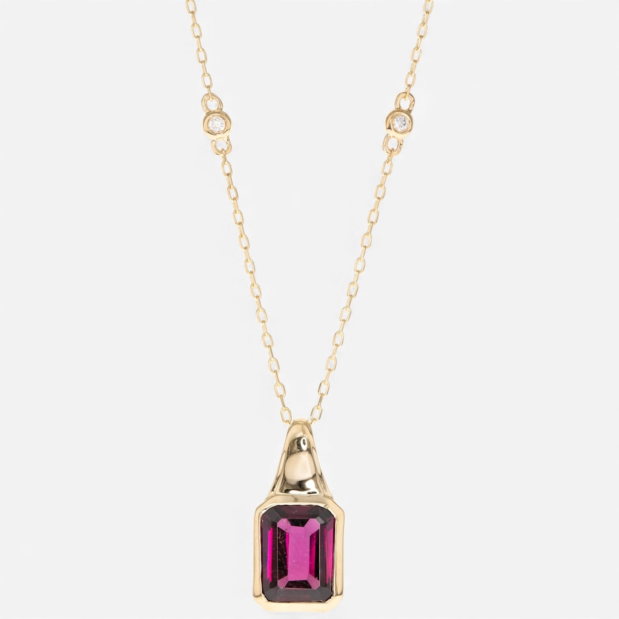 Image 748166.jpg, Product 748-166 / Price $1,149.99, Cirari 14K Yellow Gold Rhodolite Pendant With Chain from Cirari on TSC.ca's Jewellery department