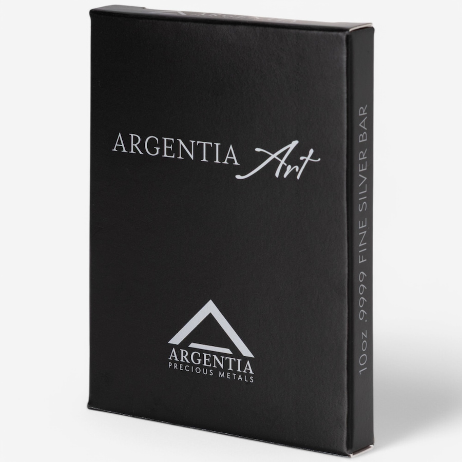 Image 748273_ALTMORE5.jpg, Product 748-273 / Price $1,578.00, 10-Ounce Fine Silver Art Bar Winged Unicorn, Argentia - Brilliant Finish from Argentia on TSC.ca's Coins department