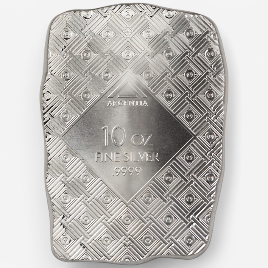 Image 748274_ALTMORE2.jpg, Product 748-274 / Price $1,578.00, 10-Ounce Fine Silver Art Bar Thinking Man, Argentia - Brilliant Finish from Argentia on TSC.ca's Coins department