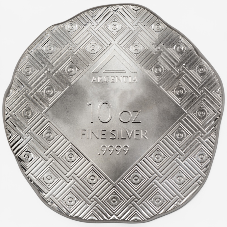 Image 748275_ALTMORE2.jpg, Product 748-275 / Price $1,578.00, 10-Ounce Fine Silver Medusa Argentia - Brilliant Finish from Argentia on TSC.ca's Coins department