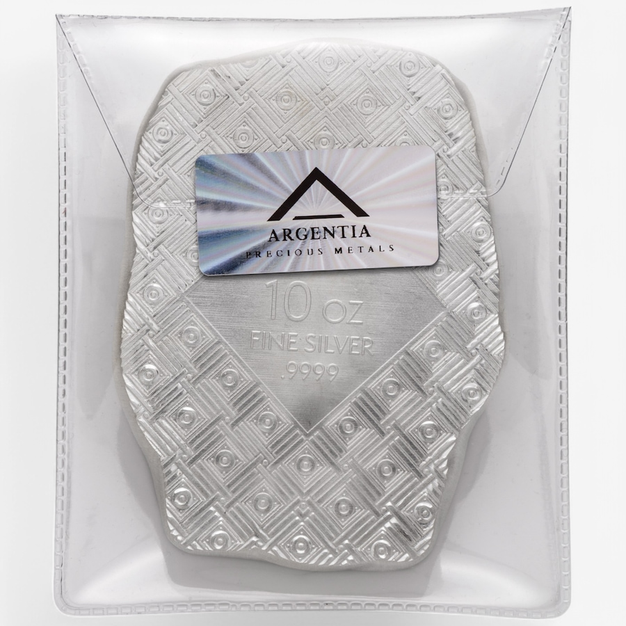 Image 748276_ALTMORE4.jpg, Product 748-276 / Price $1,578.00, 10-Ounce Fine Silver Goddess Mara Argentia Art Bar, Brilliant Finish from Argentia on TSC.ca's Coins department