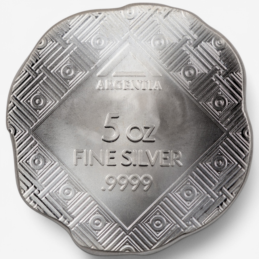 Image 748280_ALTMORE2.jpg, Product 748-280 / Price $788.00, Five-Ounce Fine Silver Alexander Argentia Art Round, Brilliant Finish from Argentia on TSC.ca's Coins department