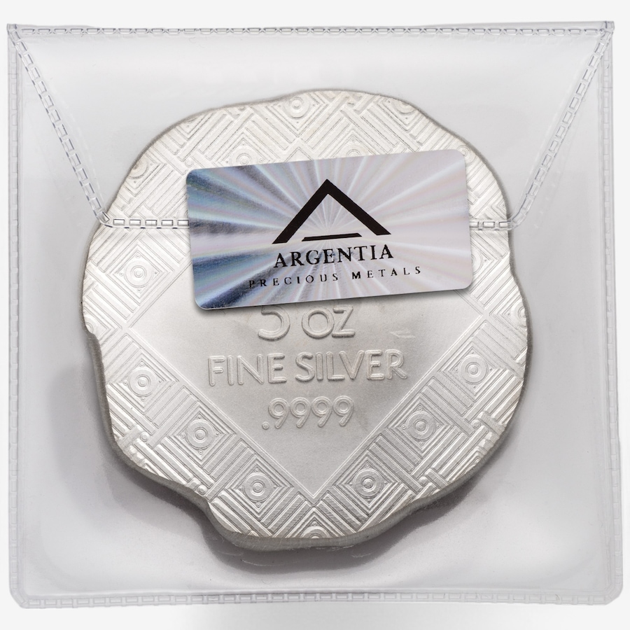 Image 748280_ALTMORE4.jpg, Product 748-280 / Price $788.00, Five-Ounce Fine Silver Alexander Argentia Art Round, Brilliant Finish from Argentia on TSC.ca's Coins department