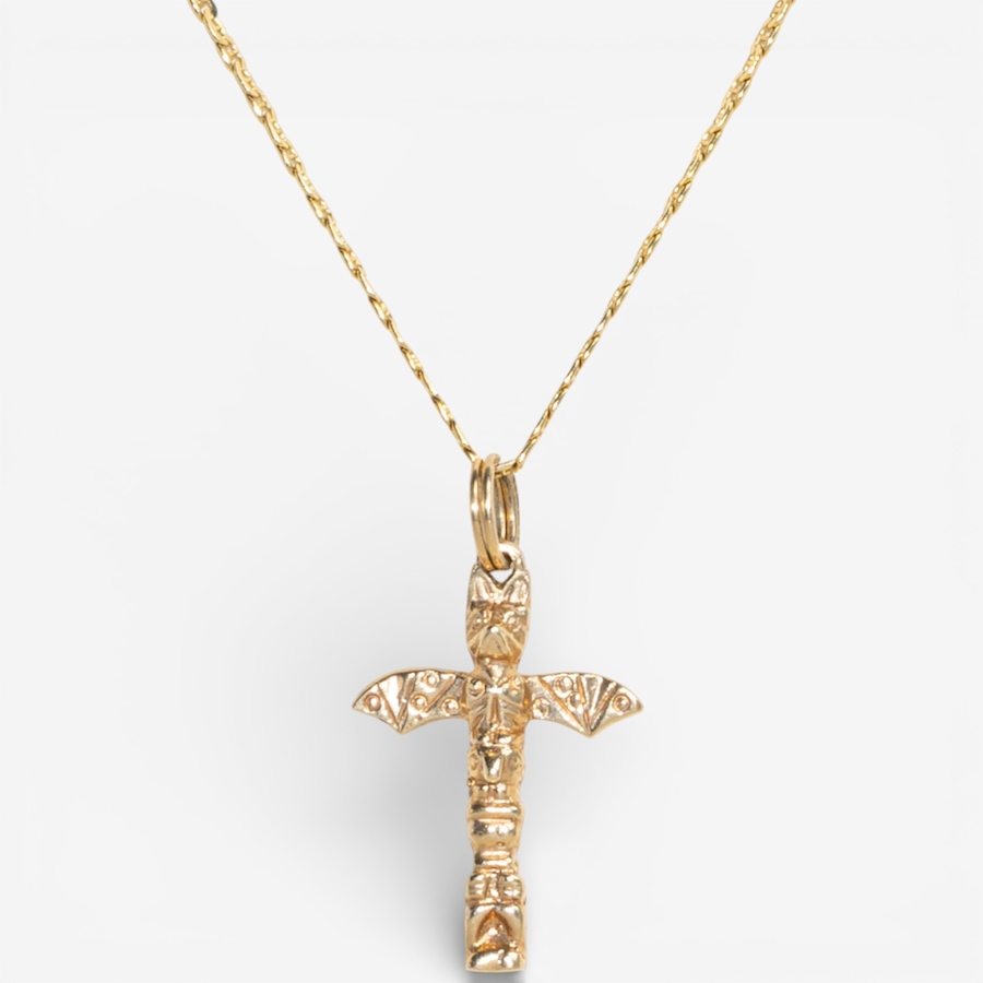 Image 748358.jpg, Product 748-358 / Price $1,295.00, Estate Originals 14K Yellow Gold Totem Pole Pendant from Estate Originals on TSC.ca's Jewellery department