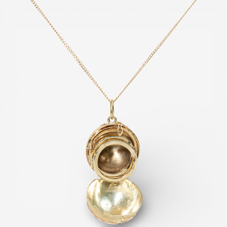 Image 748415_ALTMORE2.jpg, Product 748-415 / Price $3,688.00, Estate Originals Victorian 14K Yellow Gold Multi-Photo Globe Pendant Locket from Estate Originals on TSC.ca's Jewellery department