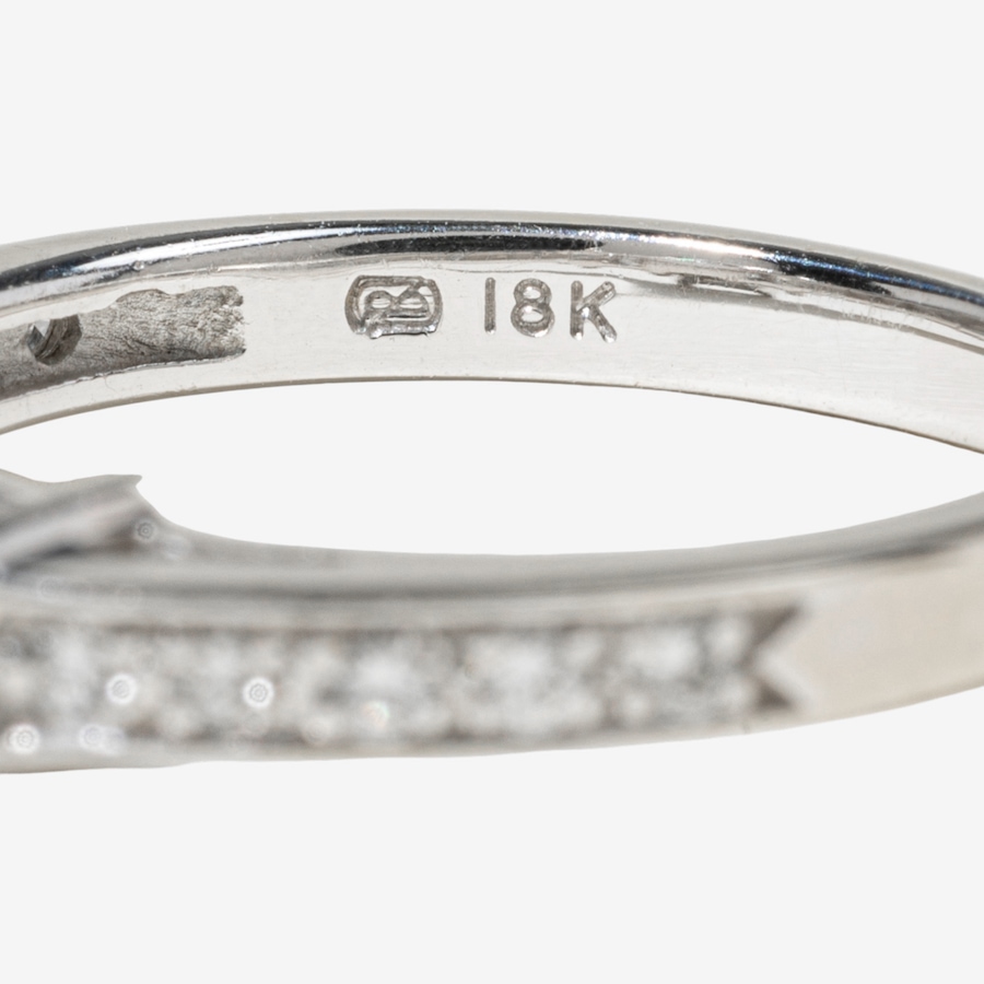 Image 748423_ALTMORE4.jpg, Product 748-423 / Price $7,995.00, Estate Originals Custom Made Platinum and 18K White Gold .91 Carat Princess Cut Diamond Ring with Princess Cut Shoulders and a Diamond Band from Estate Originals on TSC.ca's Jewellery department