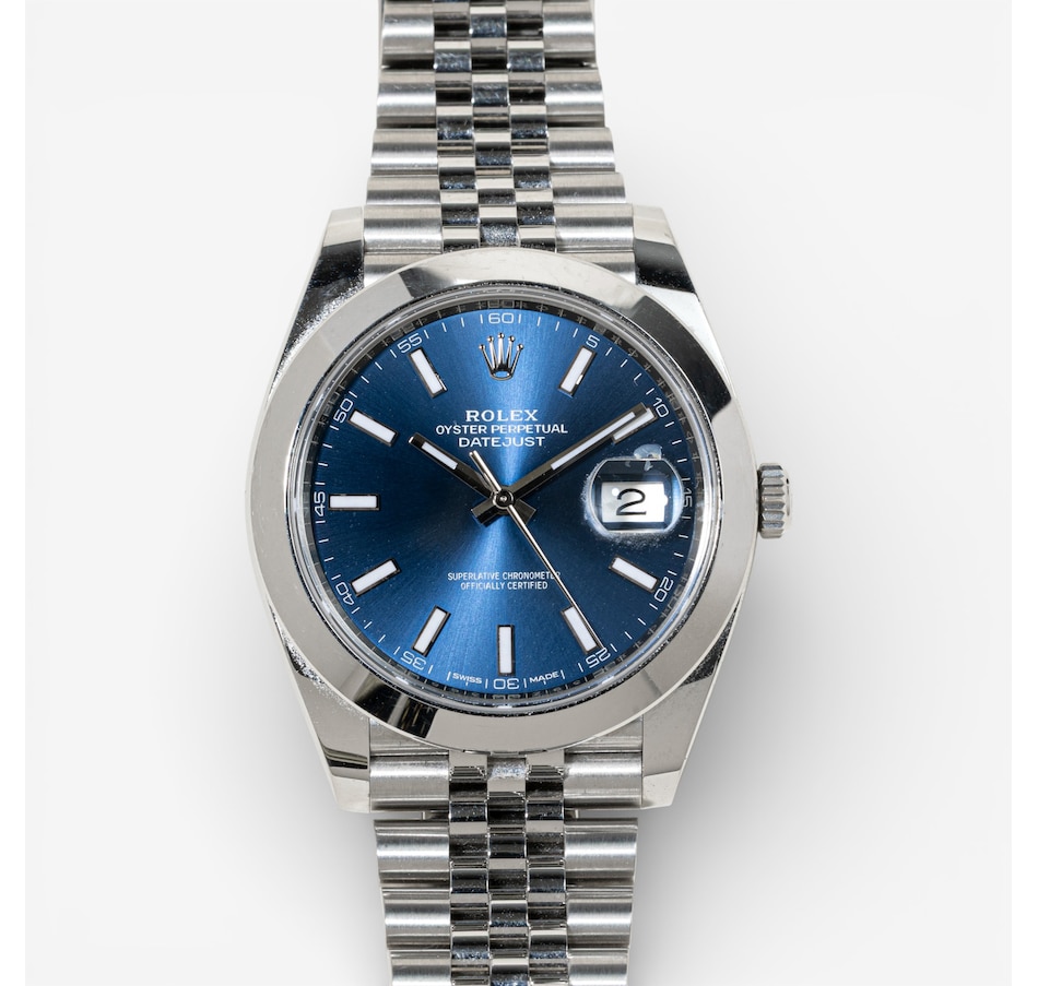 Image 748464.jpg, Product 748-464 / Price $16,500.00, Estate Originals Stainless Steel Rolex Oyster Perpetual Datejust Swiss watch from Estate Originals on TSC.ca's Jewellery department