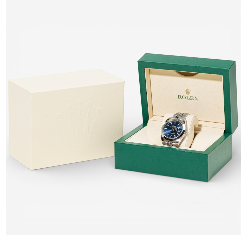 Image 748464_ALTMORE7.jpg, Product 748-464 / Price $16,500.00, Estate Originals Stainless Steel Rolex Oyster Perpetual Datejust Swiss watch from Estate Originals on TSC.ca's Jewellery department