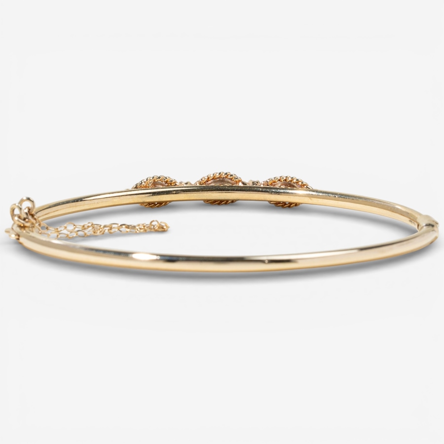 Image 748470_ALTMORE3.jpg, Product 748-470 / Price $2,295.00, Estate Originals 14K Yellow Gold Marquise Ruby and Diamond Bangle Bracelet from Estate Originals on TSC.ca's Jewellery department