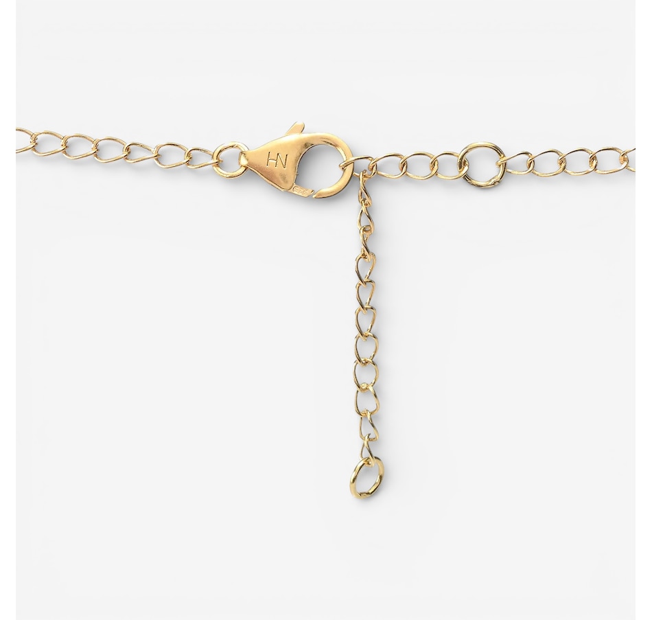 Image 748513_ALTMORE2.jpg, Product 748-513 / Price $199.99, Gems en Vogue Palladium Silver Oval Charoite and Amethyst Pendant with Chain from Gems En Vogue on TSC.ca's Jewellery department