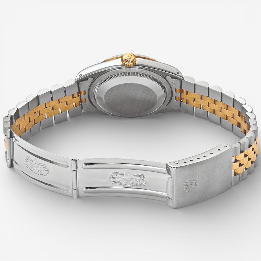 Image 748541_ALTMORE3.jpg, Product 748-541 / Price $20,499.99, Swiss Crown Pre-Owned Rolex - Independently Certified - 36-mm Two-Tone Datejust Watch with Jubilee Bracelet, Mother-of-Pearl Diamond Dial and Diamond Bezel from Swiss Crown on TSC.ca's Jewellery department