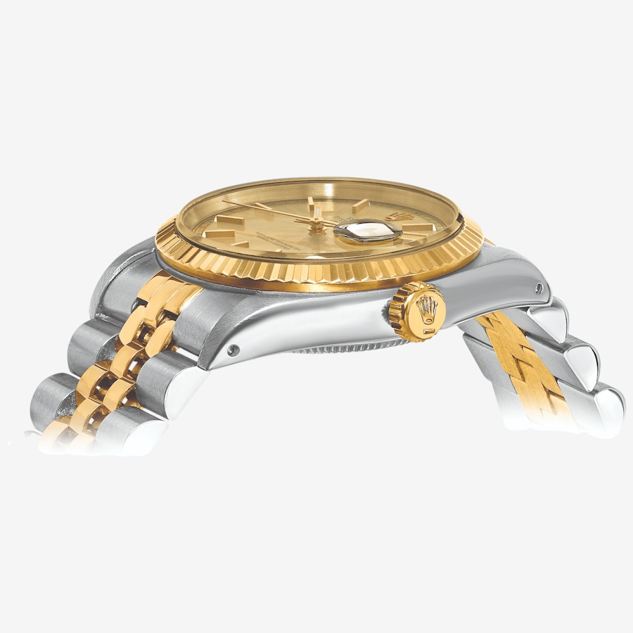 Image 748553_ALTMORE1.jpg, Product 748-553 / Price $16,799.99, Swiss Crown Pre-Owned Rolex - Independently Certified - 31mm Two-Tone Datejust Watch with Jubilee Bracelet and Champagne Dial from Swiss Crown on TSC.ca's Jewellery department