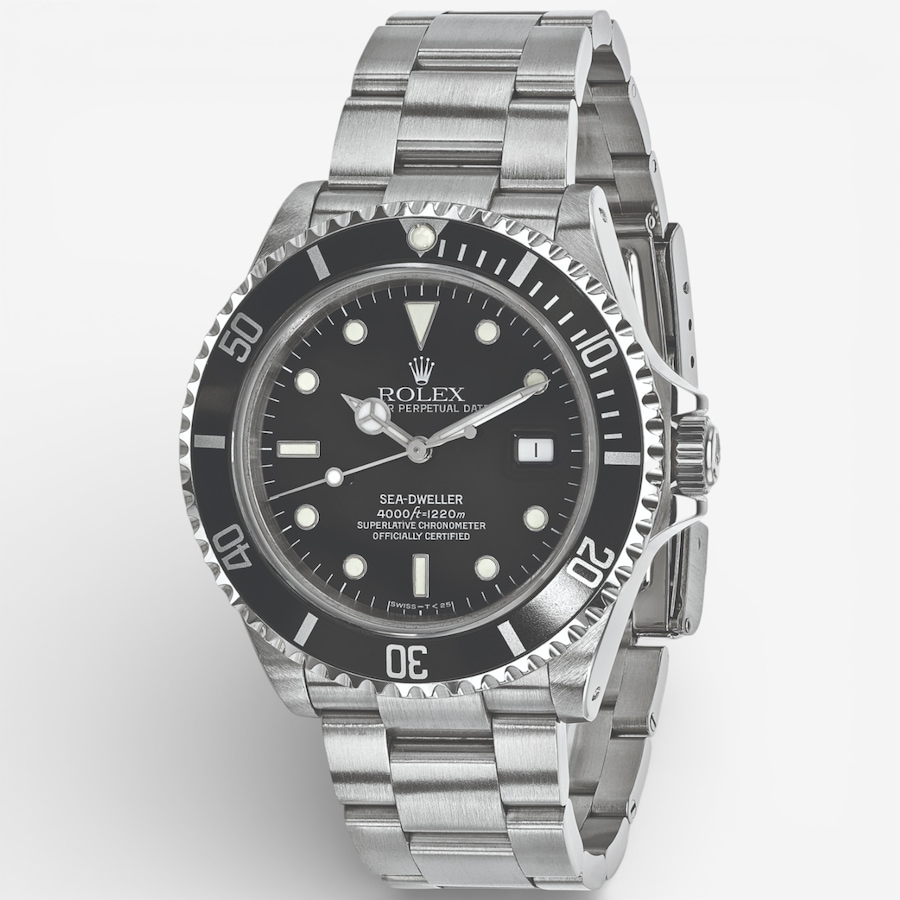 Image 748556.jpg, Product 748-556 / Price $18,599.99, Swiss Crown Pre-Owned Rolex -Independently Certified - 40mm Stainless-Steel Sea-Dweller Watch with Oyster Bracelet and Black Dial from Swiss Crown on TSC.ca's Jewellery department