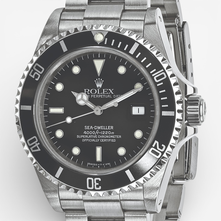 Image 748556_ALTMORE4.jpg, Product 748-556 / Price $18,599.99, Swiss Crown Pre-Owned Rolex -Independently Certified - 40mm Stainless-Steel Sea-Dweller Watch with Oyster Bracelet and Black Dial from Swiss Crown on TSC.ca's Jewellery department