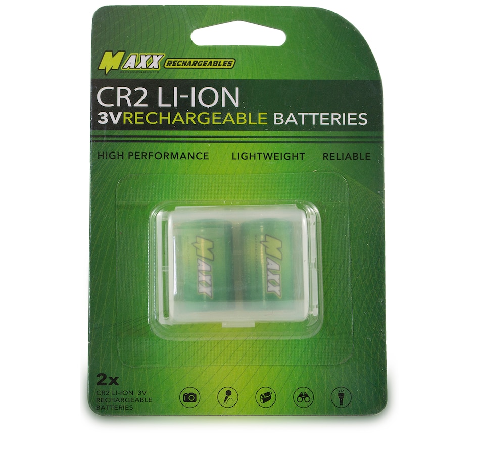 Image 748583.jpg, Product 748-583 / Price $15.99, Golfing Buddies CR2 2-Pack Rechargeable Batteries from Golfing Buddies on TSC.ca's Health & Fitness department