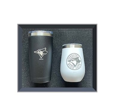 Golfing Buddies Toronto Blue Jays Gift Set- Wine Tumbler and Low Ball Tumbler