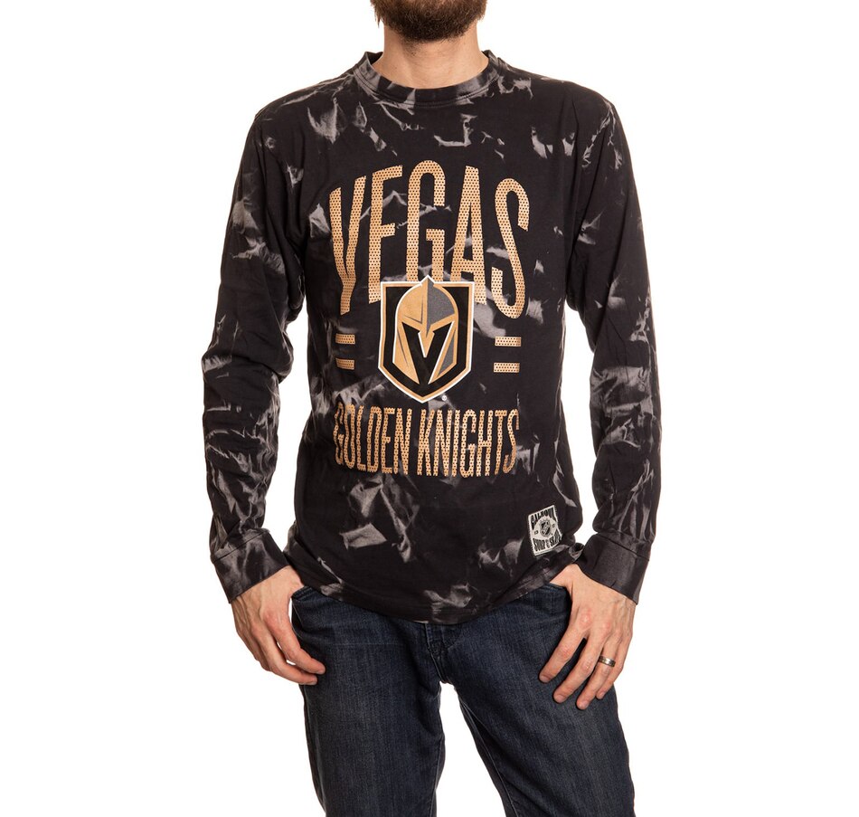 Image 748715.jpg, Product 748-715 / Price $41.99, NHL Vegas Golden Knights Crystal Tie Dye Long Sleeve Shirt on TSC.ca's Sports department