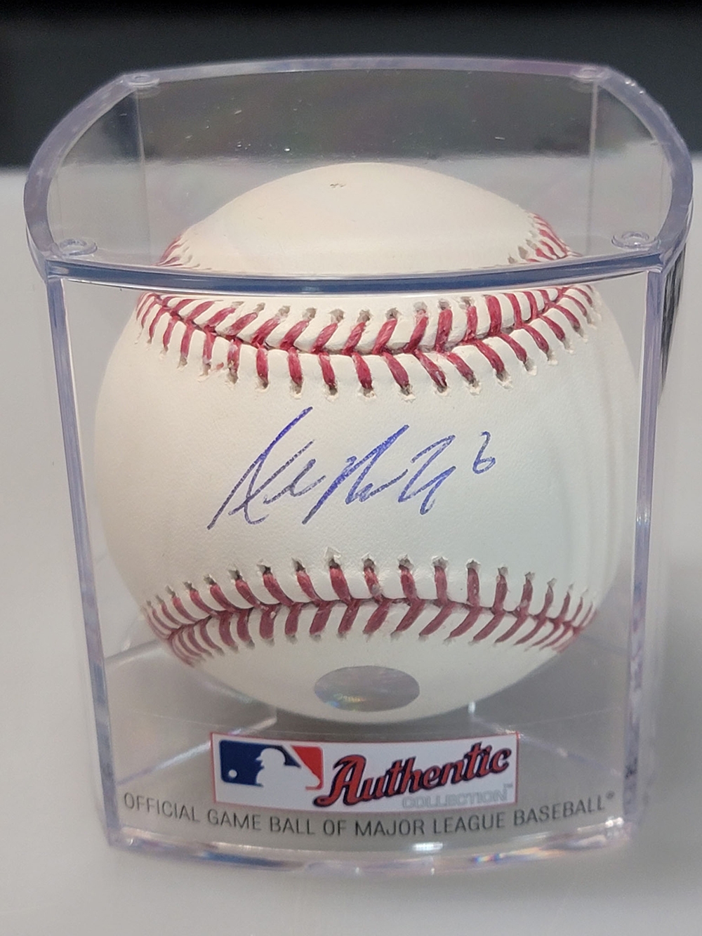 Frameworth Alek Manoah Signed Official MLB Baseball | by TSC
