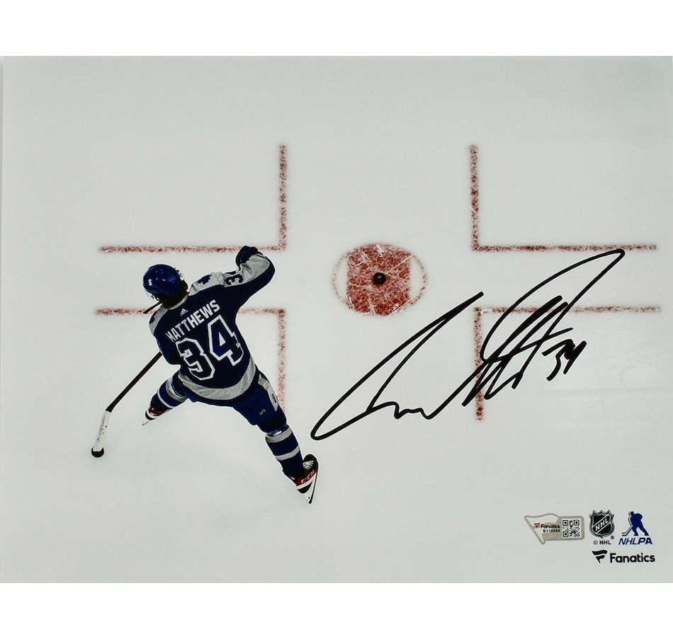 Auston Matthews Autographed Toronto Maple Leafs Fanatics Hockey Jersey -  Fanatics (with A)