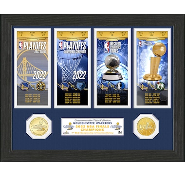 Golden State Warriors 2022 NBA Finals Champions Ticket Collection
