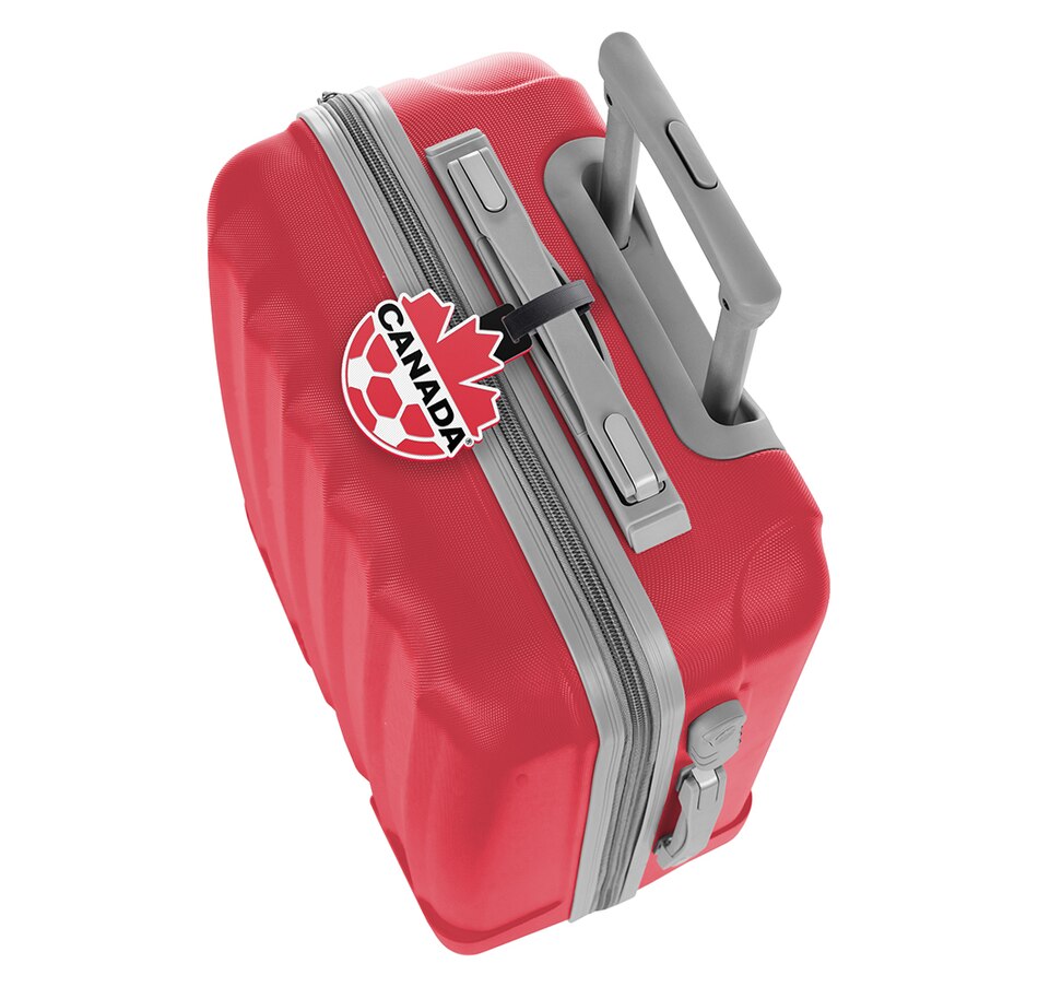 tsc.ca The Sports Vault Licensed Canada Soccer Jumbo Luggage Tag