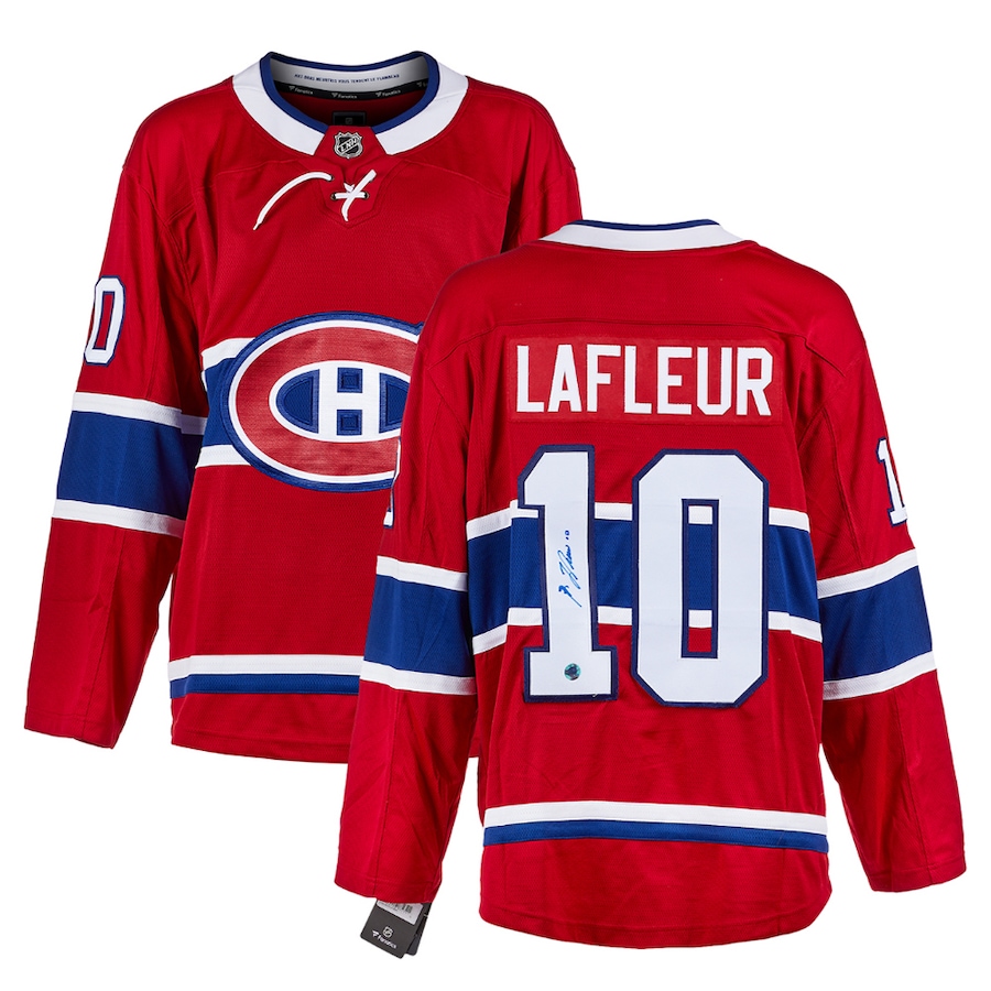 Image 749080.jpg, Product 749-080 / Price $669.99, AJ Sports Guy Lafleur Montreal Canadiens Autographed Fanatics Jersey from AJ Sports on TSC.ca's Sports department
