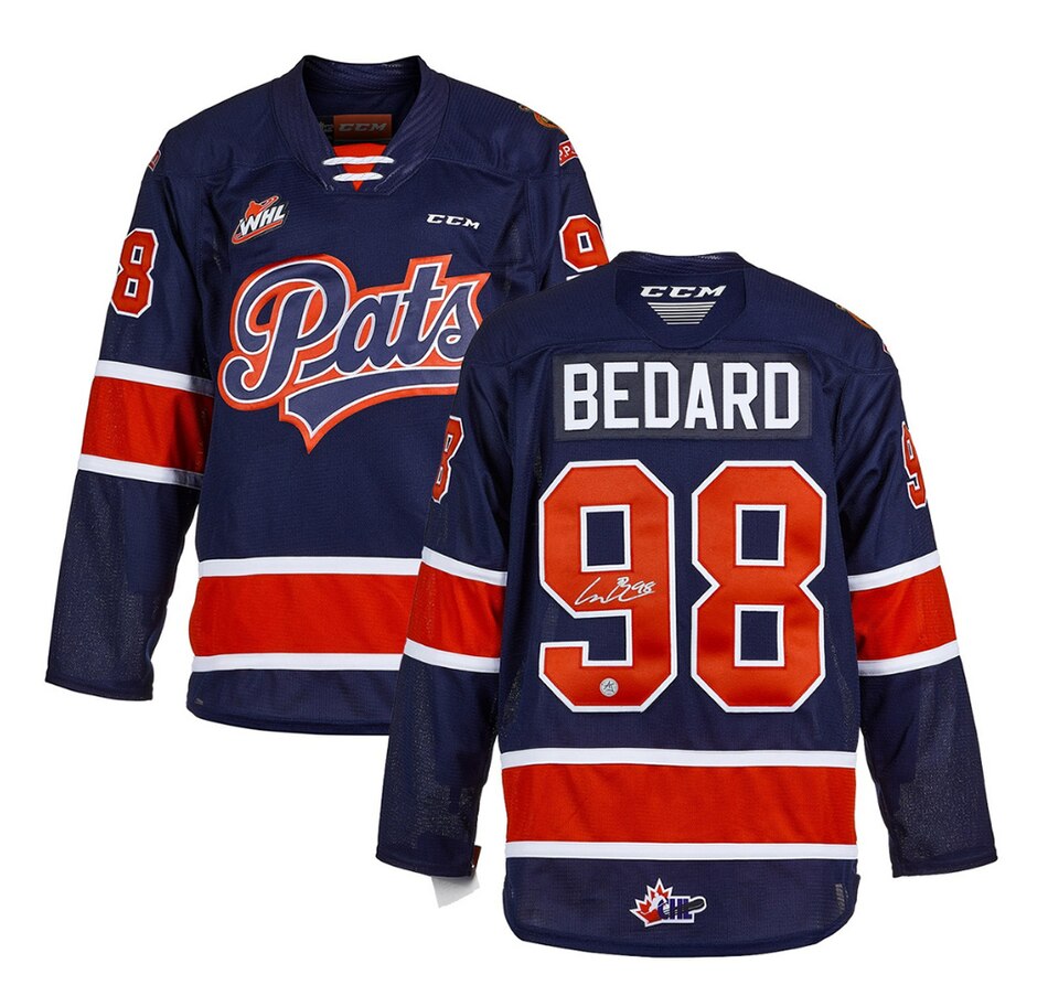 Sports Fan Gear Jerseys AJ Sports Connor Bedard Regina Pats