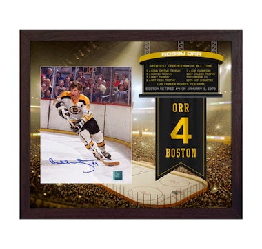 Autographed GNR Bobby Orr 2010 Winter Classic Boston Bruins Jersey
