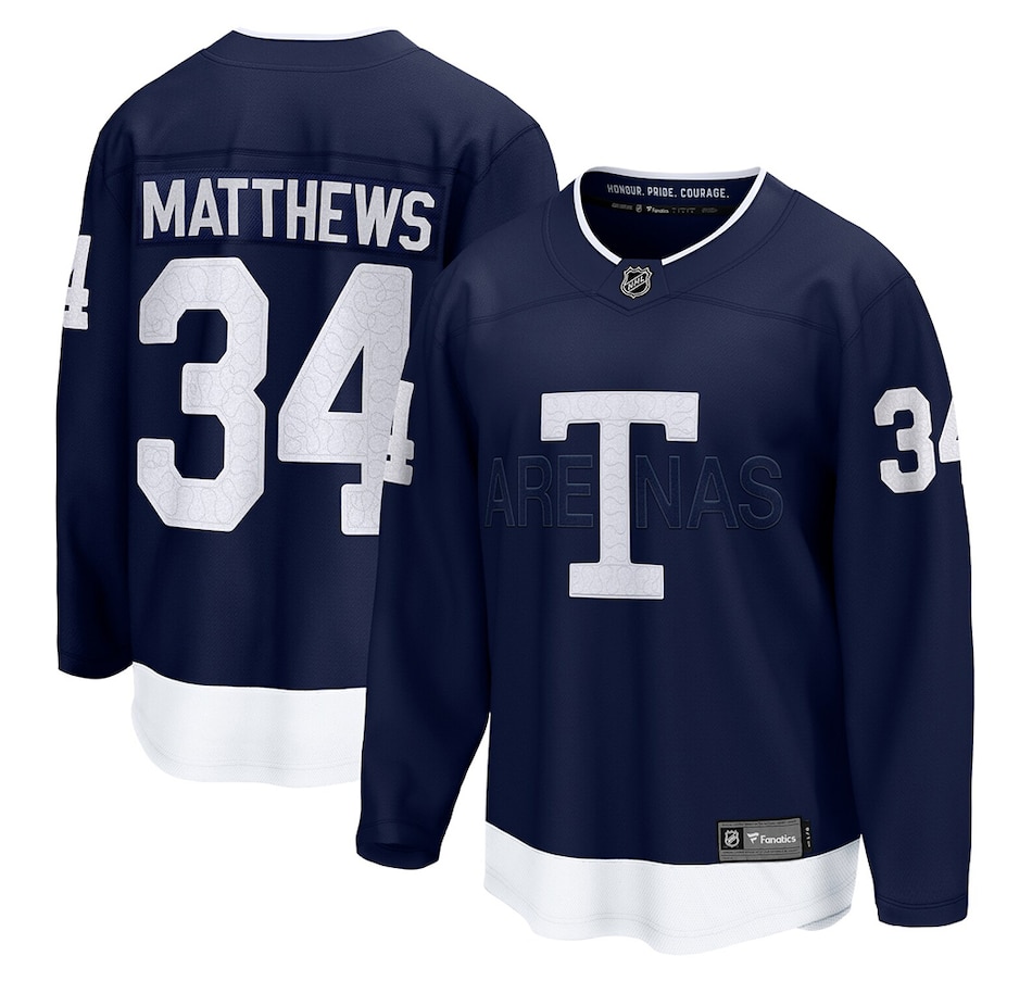 Auston Matthews Toronto Maple Leafs Jersey black – Classic Authentics