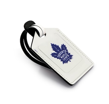 Toronto Maple Leafs Leather Luggage Tag