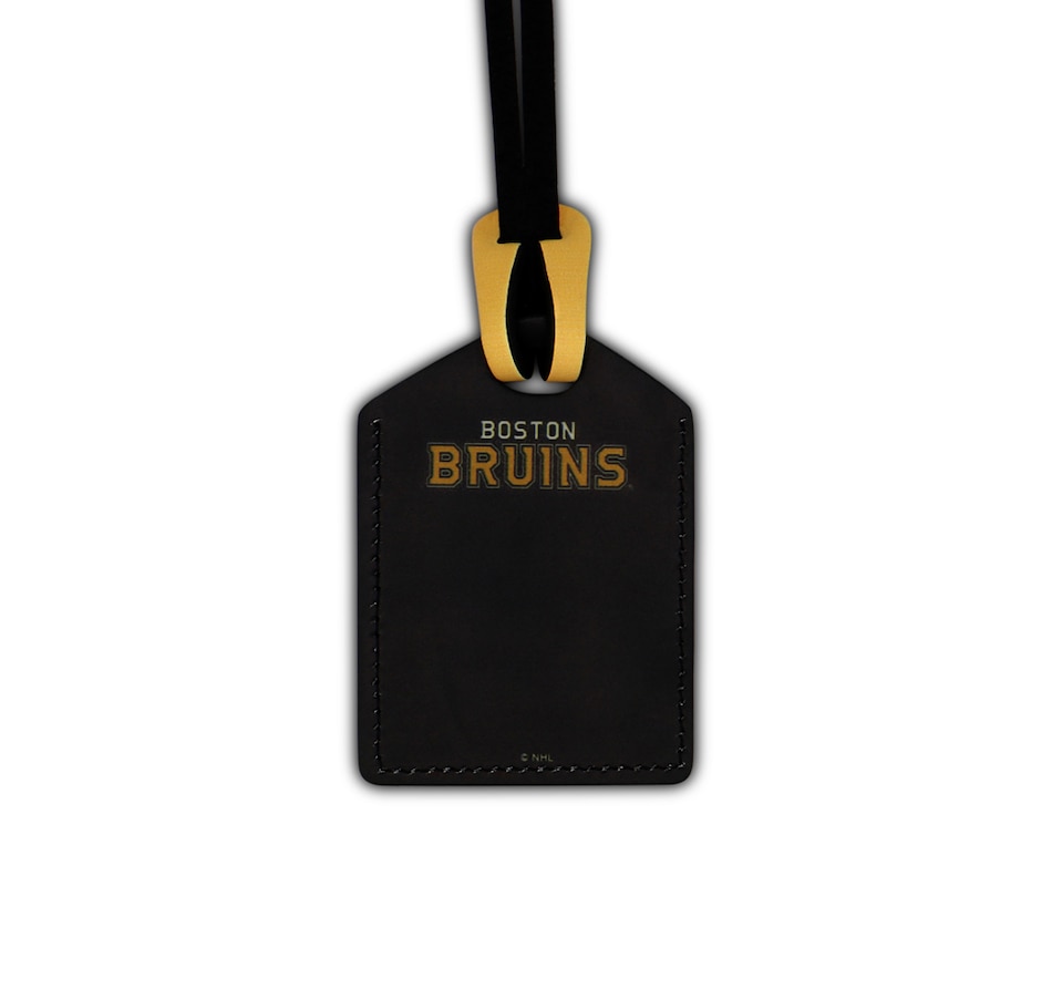 Sports Sports Memorabilia Boston Bruins Leather Luggage Tag TSC.ca Online Shopping for