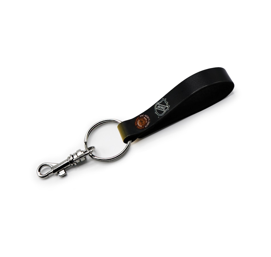 Image 749311_ALTMORE1.jpg, Product 749-311 / Price $20.99, Pittsburgh Penguins Leather Loop Keychain from Treaty Group on TSC.ca's Sports department