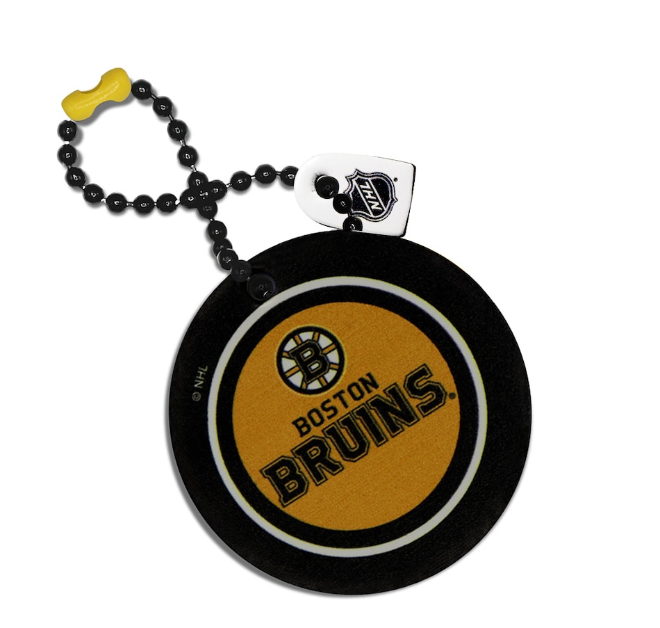 Sports Sports Memorabilia Boston Bruins Leather Round Bag Tag Online Shopping for Canadians