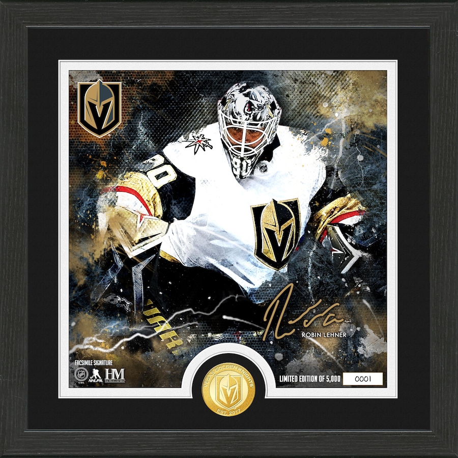 Image 749433.jpg, Product 749-433 / Price $104.99, Highland Mint Robin Lehner Surge Bronze Coin Signature Photo Mint from Highland Mint on TSC.ca's Sports department