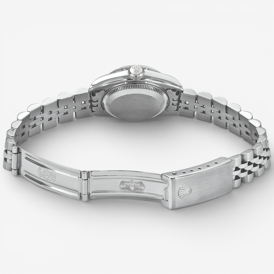 Image 749512_ALTMORE3.jpg, Product 749-512 / Price $15,299.99, Swiss Crown Pre-Owned Rolex - Independently Certified - 26mm Stainless Steel Datejust Watch with Jubilee Bracelet, Pink Diamond Dial and Diamond Bezel from Swiss Crown on TSC.ca's Jewellery department
