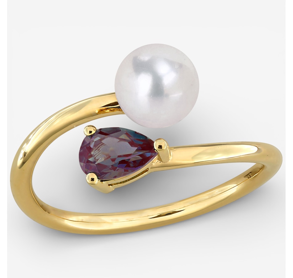 Image 749526_GPAXL.jpg, Product 749-526 / Price $79.99, Amour Pearls Sterling Silver 6-6.5mm Fresh Water Cultured Pearl Ring from Amour Pearls on TSC.ca's Jewellery department