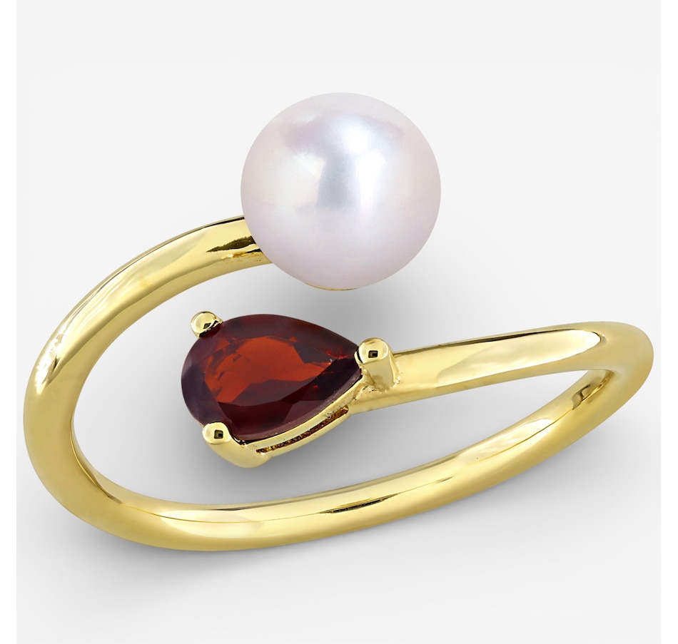 Image 749526_YGPGA.jpg, Product 749-526 / Price $79.99, Amour Pearls Sterling Silver 6-6.5mm Fresh Water Cultured Pearl Ring from Amour Pearls on TSC.ca's Jewellery department