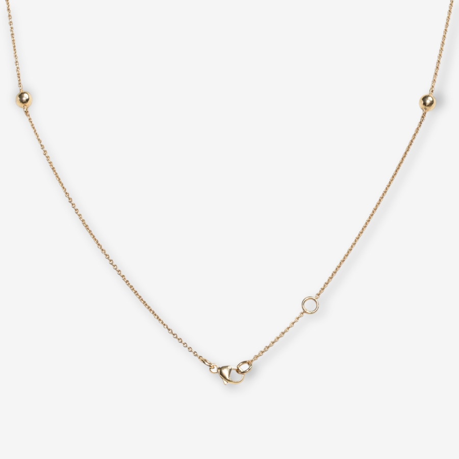 Image 749658_ALTMORE2.jpg, Product 749-658 / Price $2,295.00, Estate Originals 14K Yellow Gold 4.20 ctw Moonstone and Diamond Dew Drop Pendant, Signed "Anzie" from Estate Originals on TSC.ca's Jewellery department